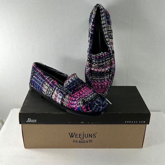 G H Bass Weejuns Whitney Textile Penny Loafer Various Sizes - Picture 2 of 9